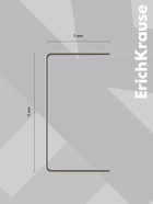 Скобы омеднённые №10, ErichKrause, для степлера, 1000 шт., цветные - Фото 2