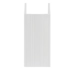 Лоток для бумаг вертикальный СТАММ "Фаворит", белый, ширина 90мм - Фото 6