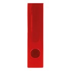Лоток для бумаг вертикальный СТАММ "Лидер", красный, ширина 70мм - фото 6880385