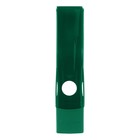 Лоток для бумаг вертикальный СТАММ "Лидер", зеленый, ширина 75мм - Фото 5