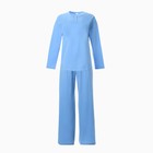 Пижама женская (джемпер, брюки) MINAKU: Home collection цвет голубой, р-р 46 - Фото 8