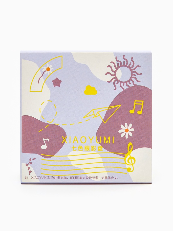 Профессиональная палетка теней для век Pink Explosion, 7 цветов - Фото 1