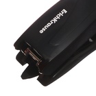 Степлер канцелярский № 10, ErichKrause Elegance, до 20 листов, встроенный антистеплер, черный - Фото 10