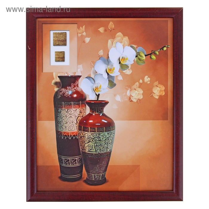 Картина Орхидеи в вазах 1199 22х27 см - Фото 1