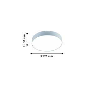 

Потолочный светильник Flashled 225 мм, LED 30Вт