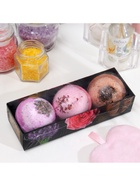 Набор бурлящих шаров Bonjour 3 шт, кофе , лаванда, роза, 360 г - Фото 7