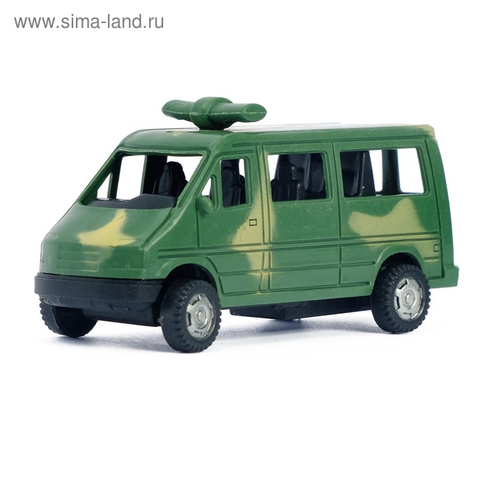 Машина инерционная "Военный фургон", цвета МИКС - Фото 1