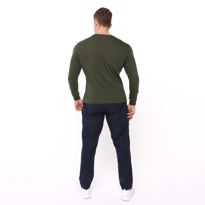 Брюки мужские, цвет тёмно-синий, размер 56 рост 188 62192