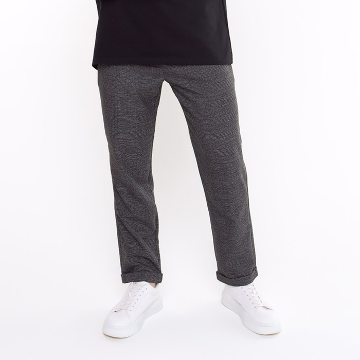 Брюки мужские, цвет серый, размер 58 рост 188 62198