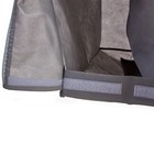 Чехол для одежды на молнии Polini Home, 60х30х120 см, цвет серый - Фото 2