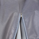 Чехол для одежды на молнии Polini Home, 60х30х120 см, цвет серый - Фото 3