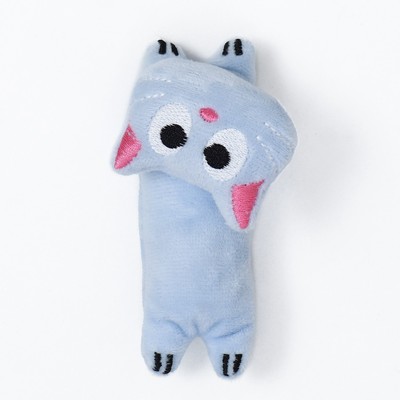 Игрушка для кошек с кошачьей мятой «Киса», 11 см, голубая