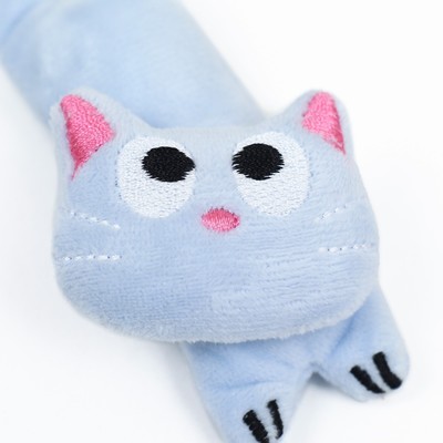 Игрушка для кошек с кошачьей мятой «Киса», 11 см, голубая