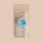 Флакон для парфюма, стеклянный, с аппликатором, набор - 10 шт., 1 мл, прозрачный, белый - Фото 6