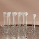 Набор флаконов для парфюма, с аппликатором, 2 мл, 10 шт, цвет белый/прозрачный - Фото 2