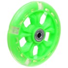 Колесо для самоката, 110 мм, цвет зелёный - фото 10417333