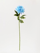 Цветы искусственные "Георгин Пигми" 11х60 см, голубой - фото 809155231