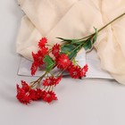 Цветы искусственные "Хризантема" премиум, 3,5х62 см, красный - фото 319402618