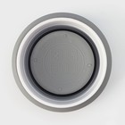 Стакан складной с крышкой «С собой», 350 мл, 8,5×14 см, цвет серый - Фото 7