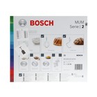 Кухонная машина Bosch MUMS2EW00, 700 Вт, 3.8 л, 4 скорости, 2 насадки, белая - фото 51339035 Кухонная машина Bosch MUMS2EW00, 700 Вт, 3.8 л, 4 скорости, 2 насадки, белая - фото 51339035