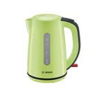 Чайник электрический Bosch TWK7506, пластик, 1.7 л, 2200 Вт, зелёный - фото 10417756