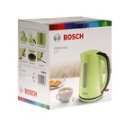 Чайник электрический Bosch TWK7506, пластик, 1.7 л, 2200 Вт, зелёный - фото 51339038 Чайник электрический Bosch TWK7506, пластик, 1.7 л, 2200 Вт, зелёный - фото 51339038