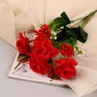 Букет "Розы и ромашки" 7х32 см, микс - фото 283592705