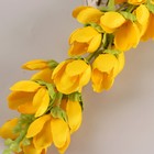 Цветы искусственные "Дремлик садовый" 3х84 см, жёлтый - фото 6881172