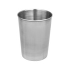 Стакан, 300 мл, 7.5×10 см, нержавеющая сталь - Фото 1