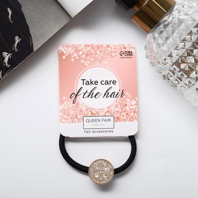 Резинка для волос QF «Алдона», сияние круг