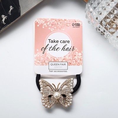 Резинка для волос QF «Наоми», бабочка