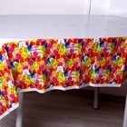 Скатерть одноразовая «С днём рождения», 137 ? 180 см, универсальная (комплект 2 шт) - фото 28198708