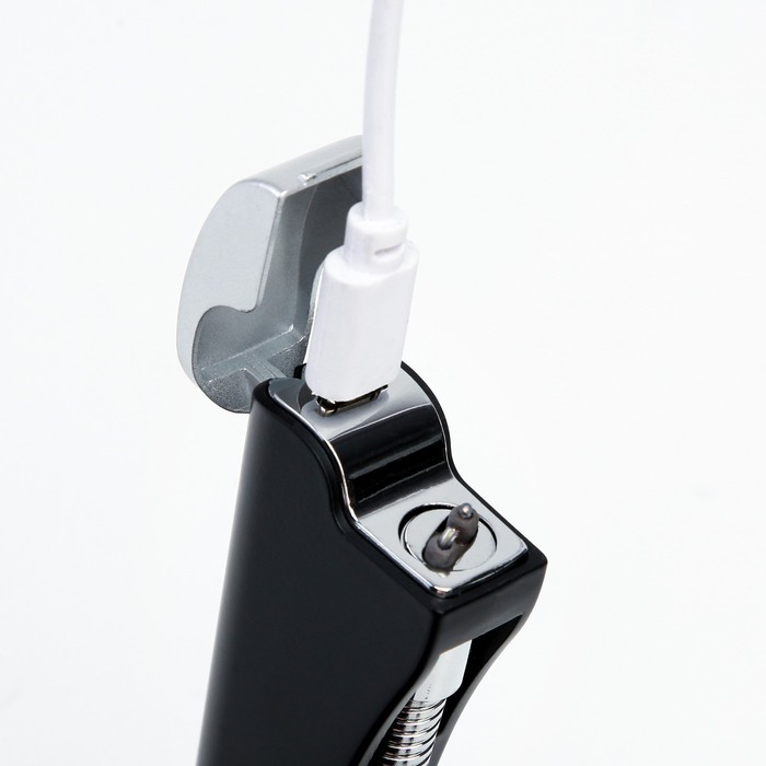 Зажигалка электронная, USB, дуговая, складная, 23 х 3.7 см - фото 1907696217