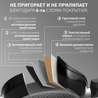 Сковорода Magistro Warrior, d=26 см, h=7 см, со стеклянной крышкой, ручка soft-touch, антипригарное покрытие, индукция, кованый алюминий, чёрная - Фото 3