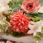 Букет искусственный «Элен ассорти», 6?25 см, МИКС (комплект 2 шт) - фото 22155546