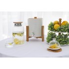 Кувшин BellaTenero «Эко», 1.5 л, с бамбуковой крышкой, стекло, прозрачный - Фото 7