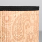 Абажур для лампы, торшера BayerLux «Пейсли», Е27, белый, 30×30×20 см - Фото 4