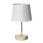 Настольная лампа "Аэлита" 1х40Вт E14 розовый 18х18х31см - фото 805454195