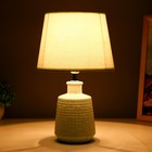 Настольная лампа "Мила" E14 40Вт мятный 20х20х33 см RISALUX - Фото 3