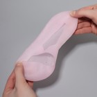 Носочки для педикюра, силиконовые, с перфорацией, с лямкой, размер S, цвет розовый - Фото 7