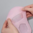 Носочки для педикюра, силиконовые, с перфорацией, с лямкой, размер M, цвет розовый - Фото 8