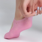 Носочки для педикюра, силиконовые, с перфорацией, с лямкой, размер универсальный, цвет розовый - Фото 8