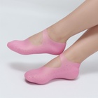 Носочки для педикюра, силиконовые, с перфорацией, с лямкой, размер универсальный, цвет розовый - Фото 6