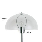 Торшер "Байхаус" Е27 15Вт прозрачный 35х35х150см - фото 22156099