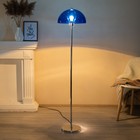 Торшер "Байхаус" Е27 15Вт синий 35х35х150см - фото 22156123