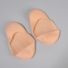 Носочки для педикюра, силиконовые, с перфорацией, 18×8 см, бежевые - Фото 5