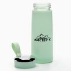 Бутылка для воды, 400 мл, "Мастер К", стекляннная, зелёная - Фото 2