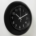 Часы настенные, серия: Классика, d-30 см, черные - Фото 2