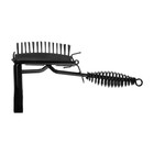 Молоток сварщика ТУНДРА, шлакоотбойный, с металлической щеткой, 530 г - Фото 5