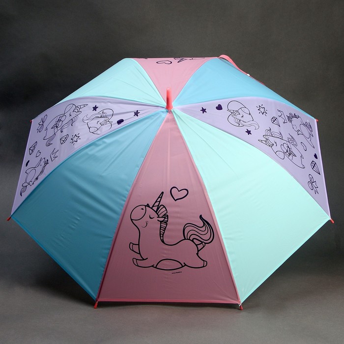 Зонт детский «Сказочная единорожка», d=90см - фото 1906249656
